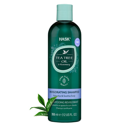 Hask Tea Tree Oil & Rosemary Shampoo 12oz