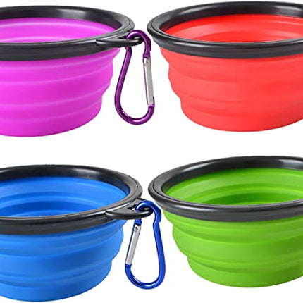 Kingdom Collapsible Pet Bowl With Clip
