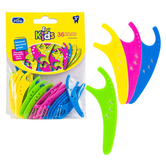 Floss Picks For Kids 36's