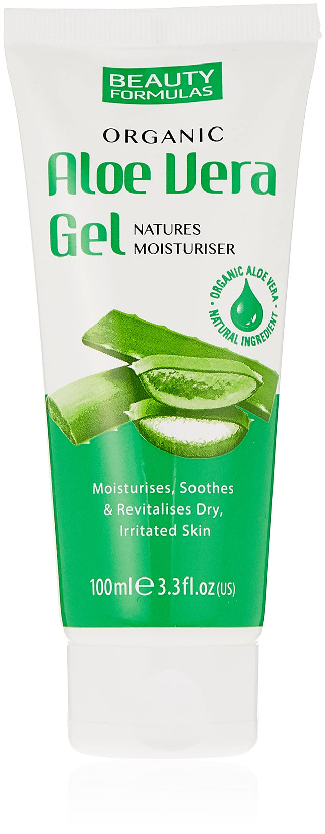 Beauty Formulas Organic Aloe Vera Gel 100ml