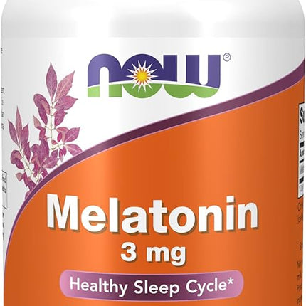 Now Melatonin 3mg Veg. Caps 180's