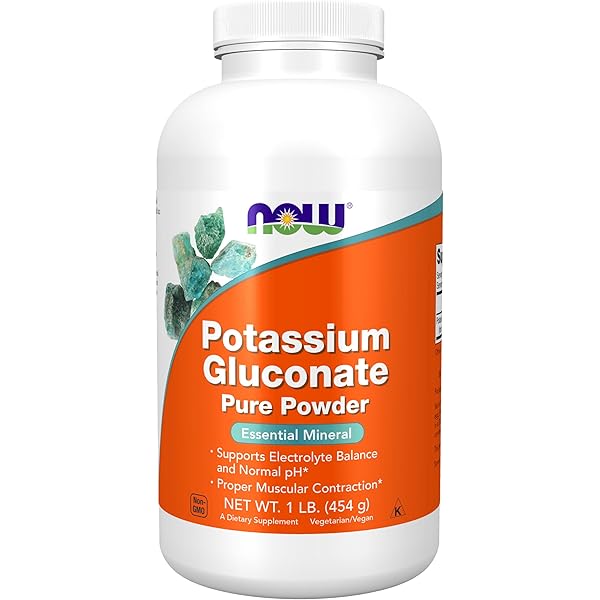 NOW Potassium Gluconate 99mg Tabs 100's