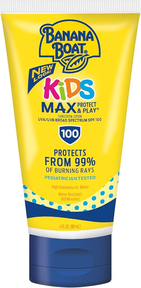 Banana Boat Kids Max Sunscreen Lotion SPF 100 4oz