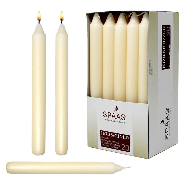 BRIGHT & HOMELY DINNER CANDLE IVORY 7 HRS