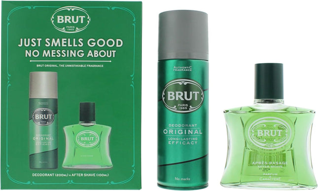 Brut 2 Piece Gift Set - Deo Spray & Aftershave