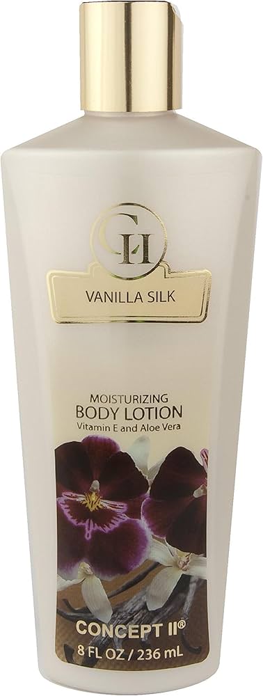 Concept II Hand & Body Lotion Vanilla Silk 8oz