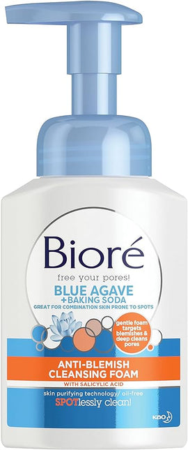 Biore' Blue Agave + Baking Soda Cleansing Foam 200ml