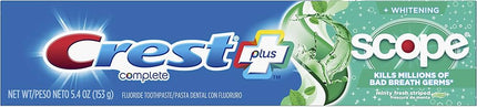 Crest Plus Complete Whitening Scope Mint