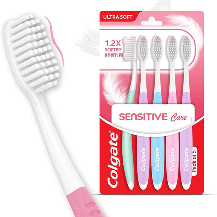 Colgate Gentle Sensitive Ultra Soft Toothbrushes 4pk