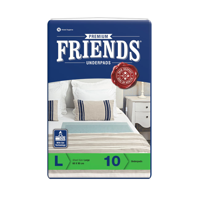 Friends Underpads  10pk  60x90
