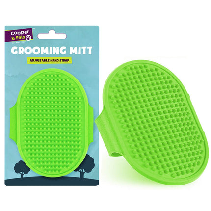 Cooper & Pals Adjustable Hand Strap Dog Grooming Mitt