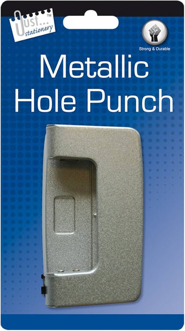JUST STATIONERY METALLIC HOLE PUNCH