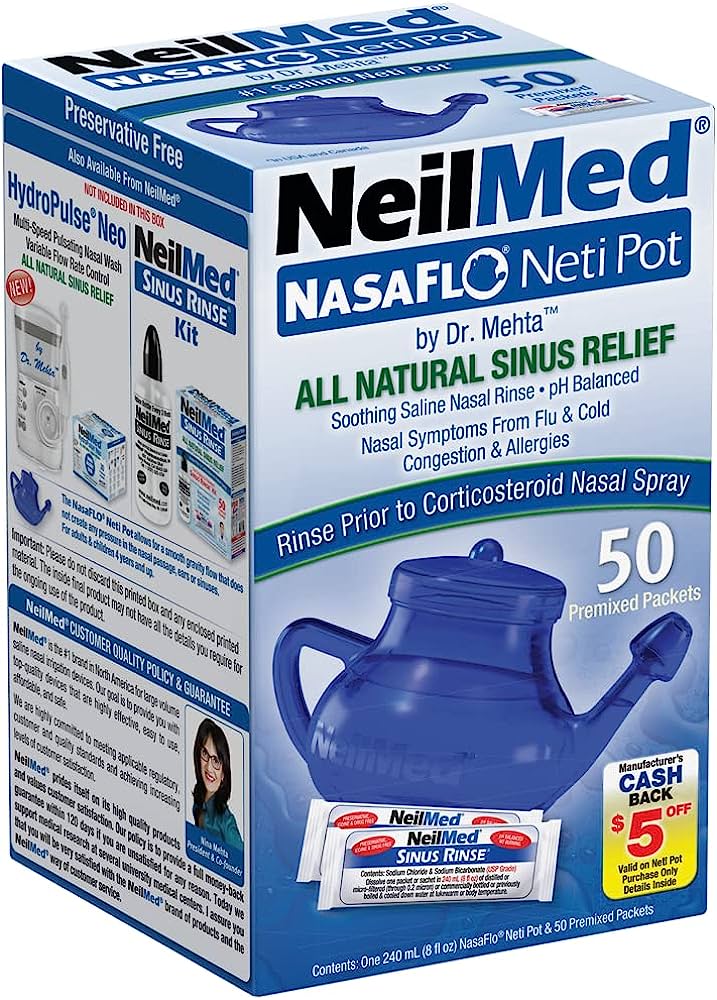 NeilMed Nasalflo Neti Pot