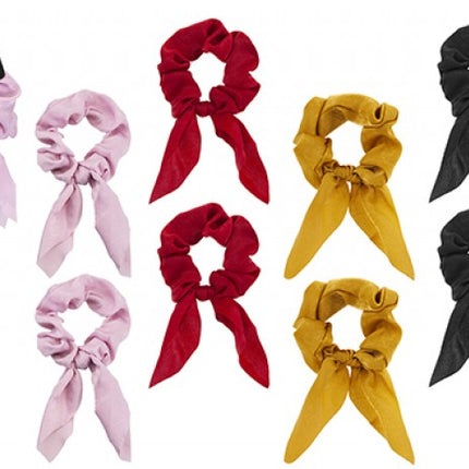 Glamour Studio Mini Scarf Scrunchies 2 Pack