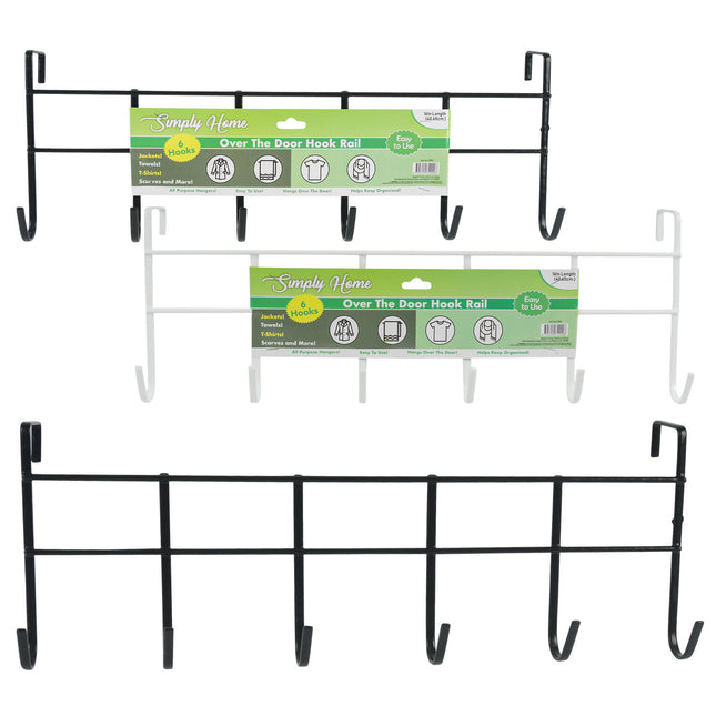 Over The Door Rack 9.8' W/Wood