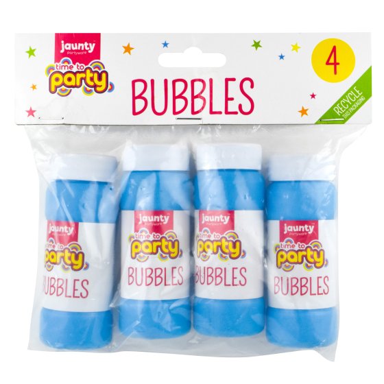 Jaunty Time to Party Bubbles 4pk
