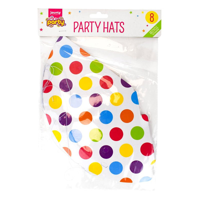 Jaunty Party Hats 8's