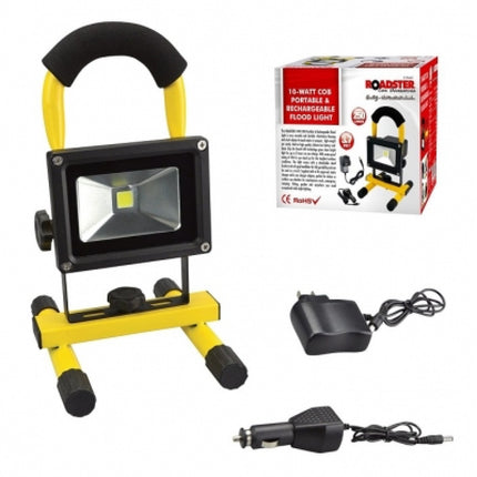 Roadster 10W Cob 250L Portable & Rechargeable Floodlight