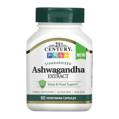 21st Century Ashwagandha Extract Capsules 60's