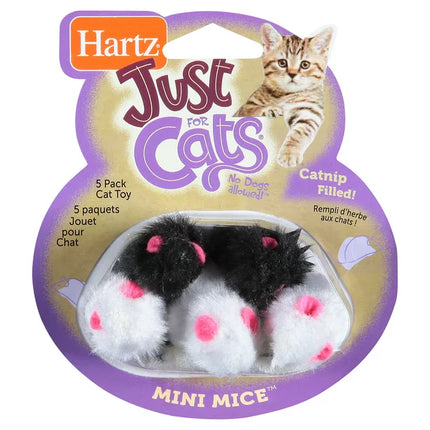 Hartz Mini Mice Toy 5 Pack