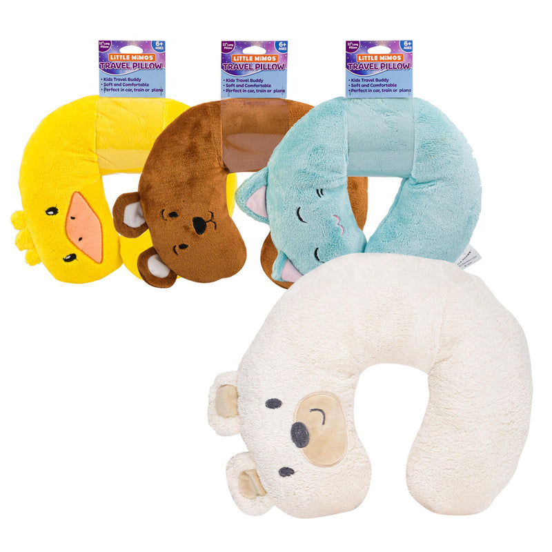 Little Mimos Travel Pillow U-Shape Animal 11"