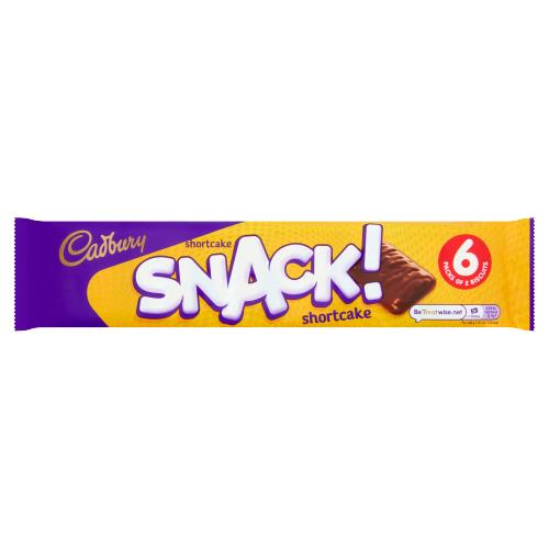 Cadbury Snack Short Cake 6pk