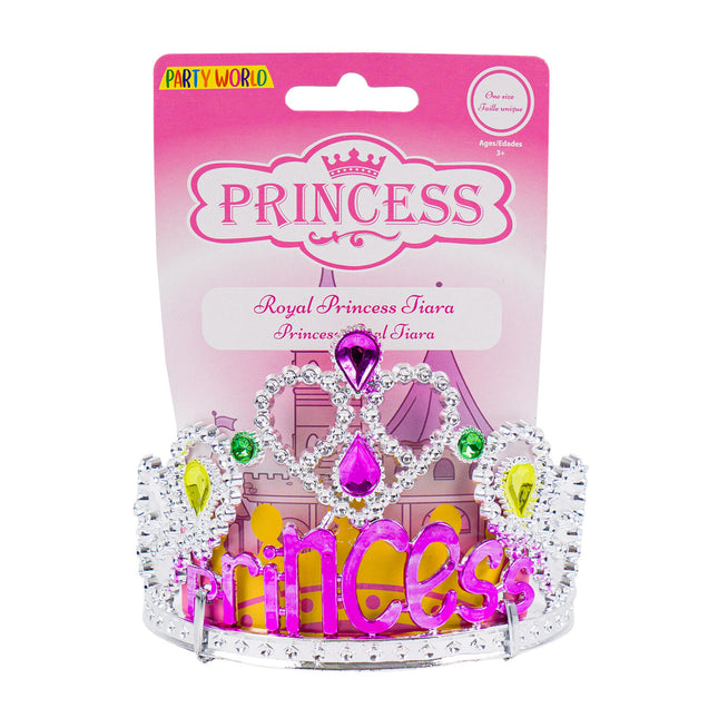 Party World Princess Tiara Silver