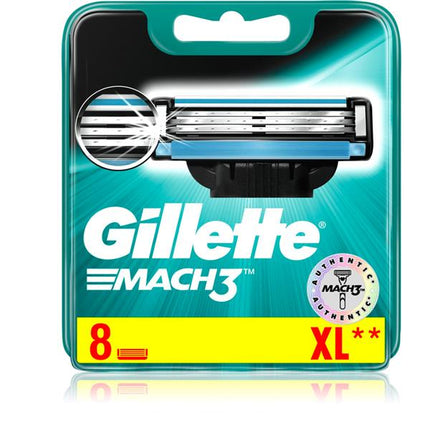 Gillette Mach 3Razors 8's
