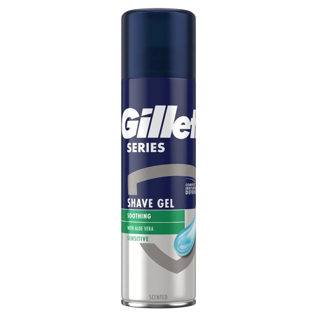 Gillette Series Gel Moisturising Aloe Sensitive 200ml