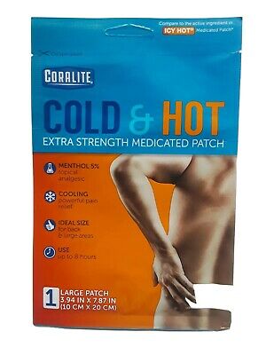 Coralite Hot & Cold Extra Strength Menthol Medicated Patch