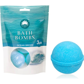 Elysium Spa Bath Bombs Ocean Breeze 3's 50G
