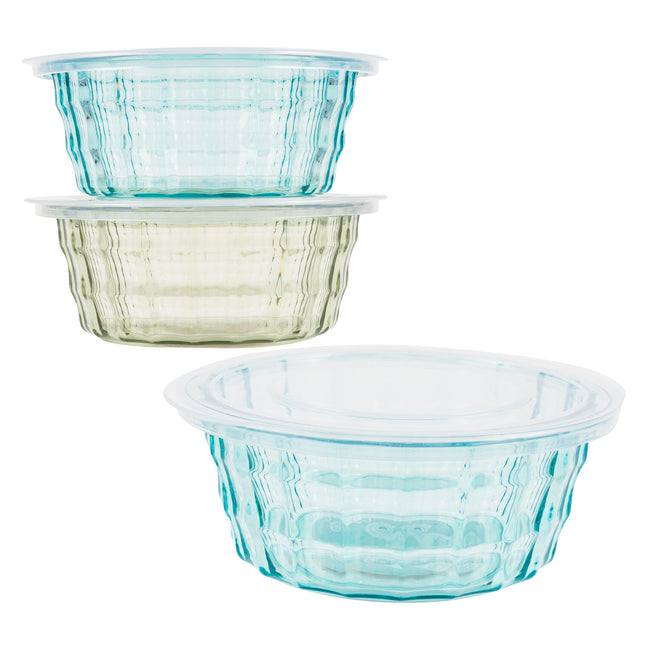 Kitchen & Co Plastic Food Container Round 11oz