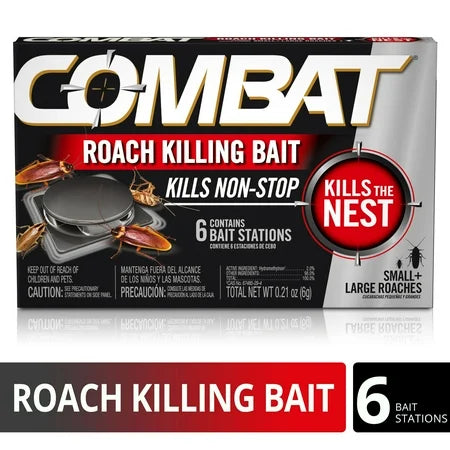 Combat Roach Killing Bait 6pk