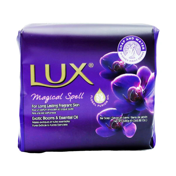 Lux Soap Magic Spell 80g 3pk