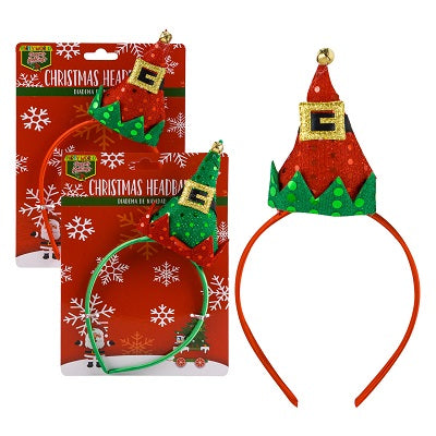 Xmas Santa Headband 9"