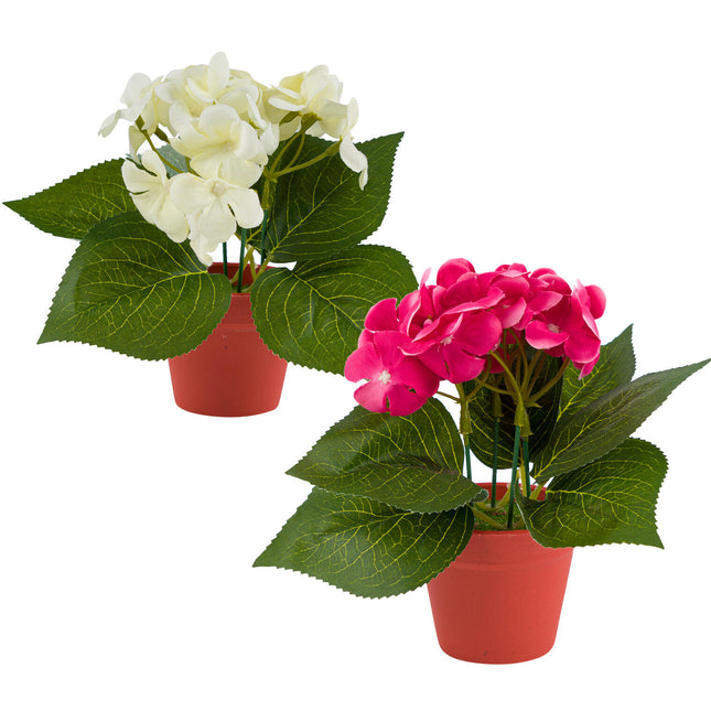 Simply Home Hydrangea Artificial Plant