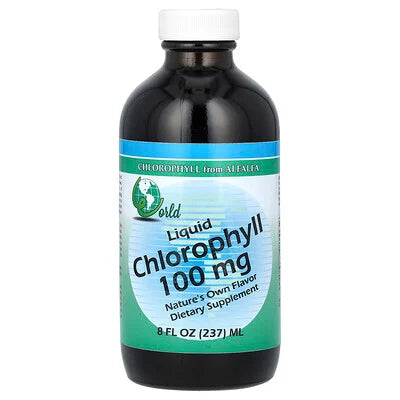 World Organic Liquid Chlorophyll 100mg 8oz