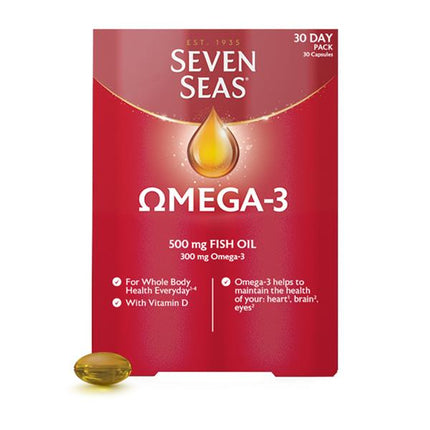 Seven Seas Omega-3 500mg 30's