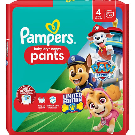 Pampers Nappy Pants Size 4 25's