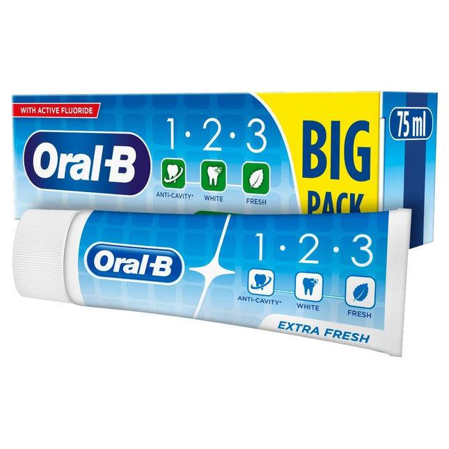 Oral B 1.2.3 Toothpaste Extra Fresh 100ml