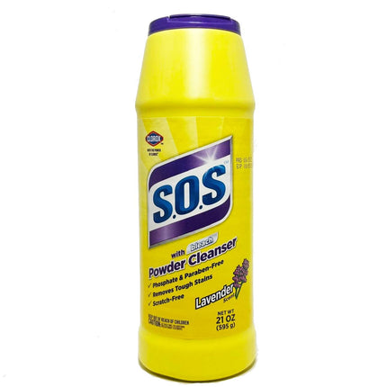 SOS Powder Cleaner w/Bleach Original 21oz