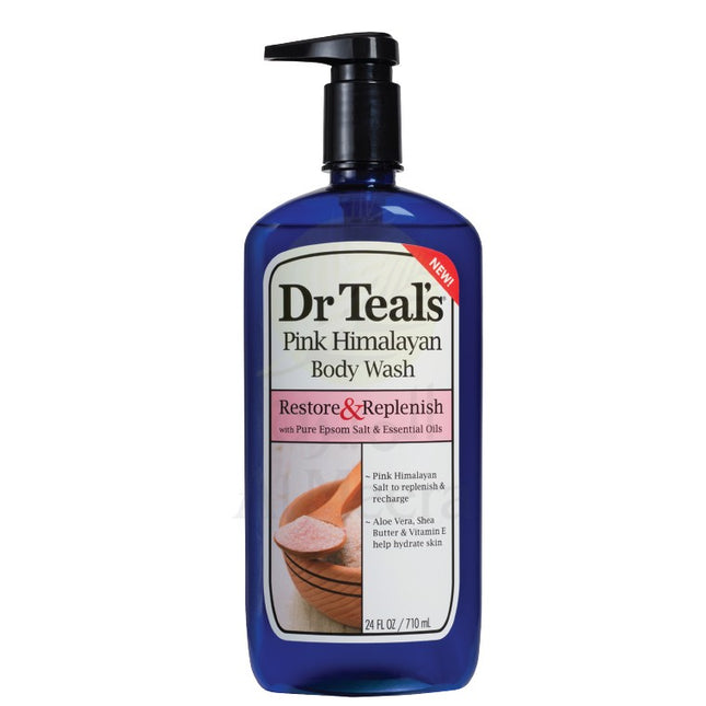 Dr.Teal Body Wash Pink Himalayan Salt 24oz