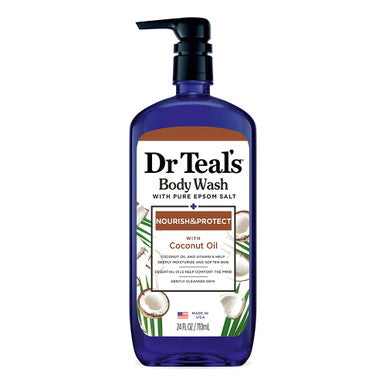 Dr.Teal Body Wash C/Nut Oil 24oz