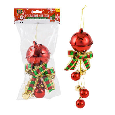 Party World Hanging Christmas Balls 12" 1pc