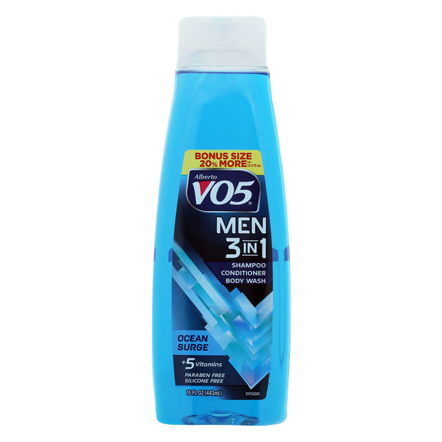 Alberto VO5 Mens 3-In-1 Ocean Surge 15oz