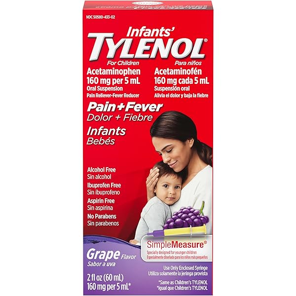 Tylenol Infant Pain & Fever Grape 1floz