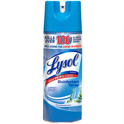 Lysol Spring Waterfall Disinfectant Spray 12.5oz