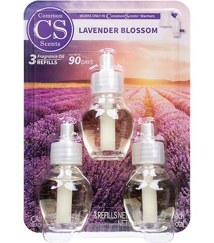Common Scents Oil Warmer & Scent Oil Lavender Blossom 20ml