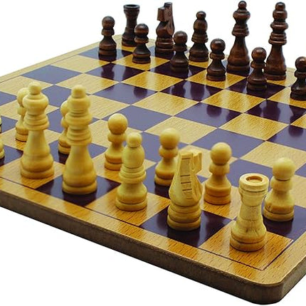 Classic Games Solid Wood Chess