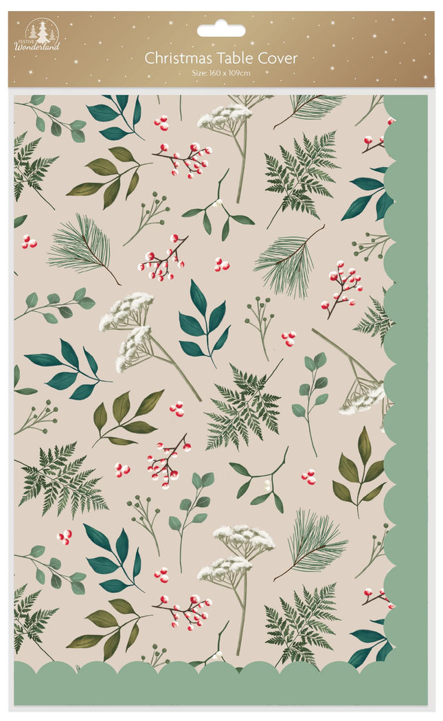 Christmas Table Cover 160 x 109cm